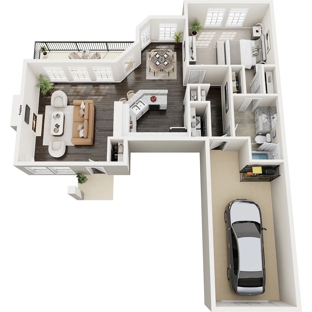 Floor plan Deep Ellum