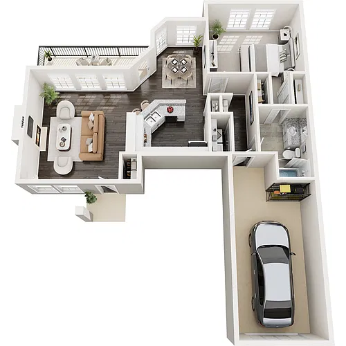 Floor plan Deep Ellum