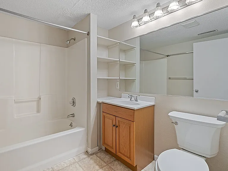 Spacious Bathrooms