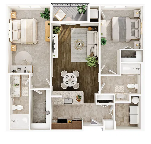 Floor plan The Lynnhaven