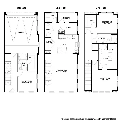 Floor plan AH TH C2