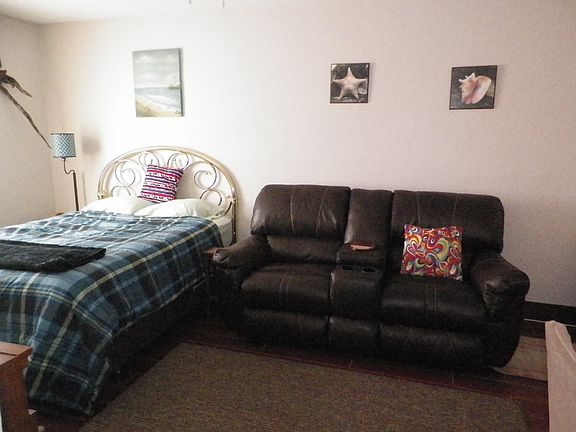 Comfy leather recliner