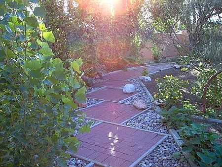 Brick walk ways