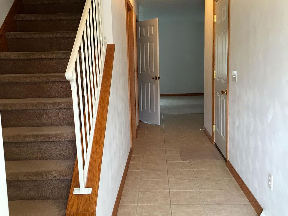 Front door entry view