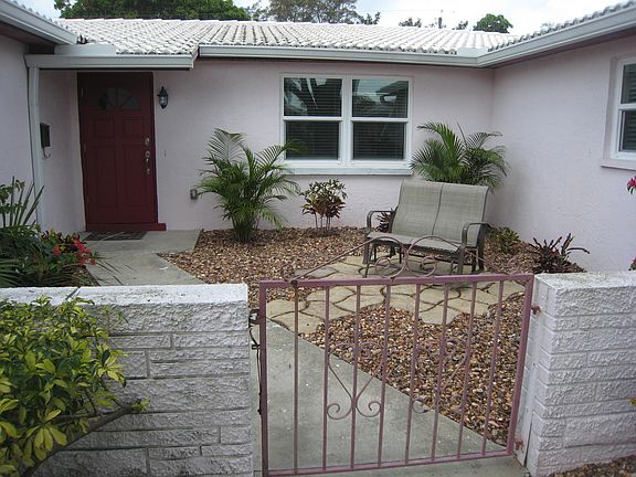 front courtyard