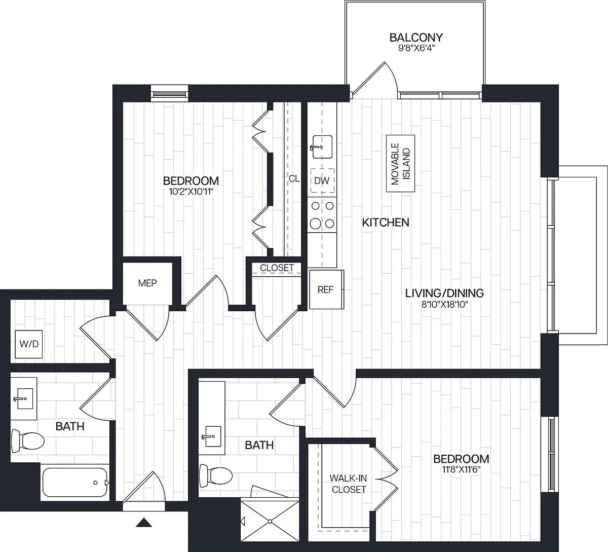 Floor plan B11PH