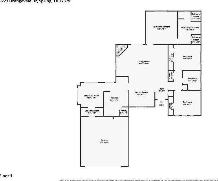 3 bed, 2.0 bath, 1499 sqft, $1,845 — Photo 2