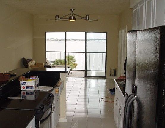 KITCHEN LOOKING TO LIVING