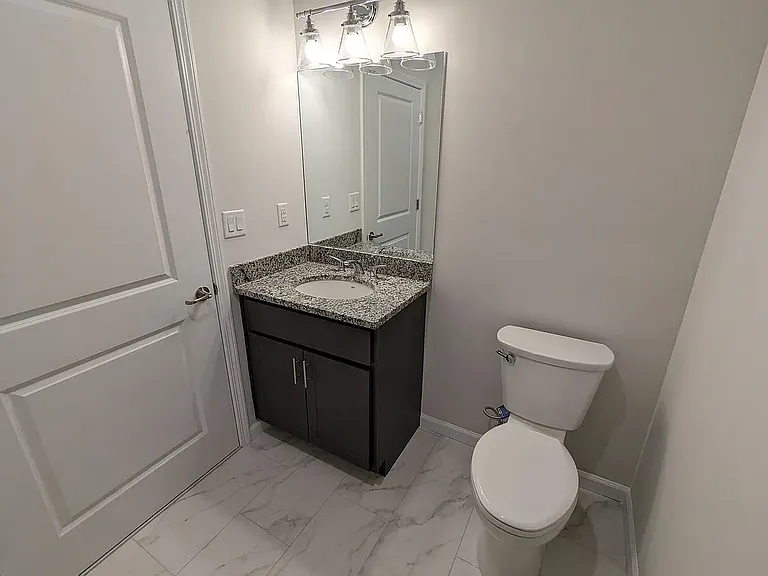 Second Bathroom in our two bedroom units.