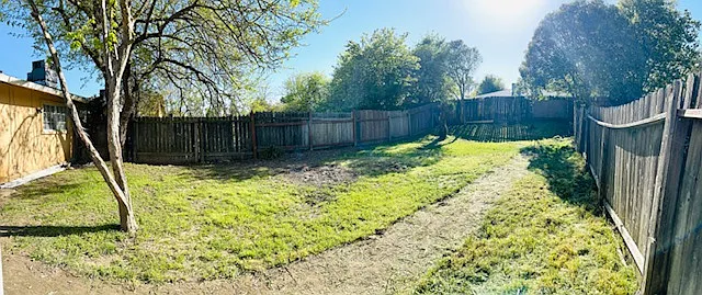Spacious, Fully Fenced Private Backyard