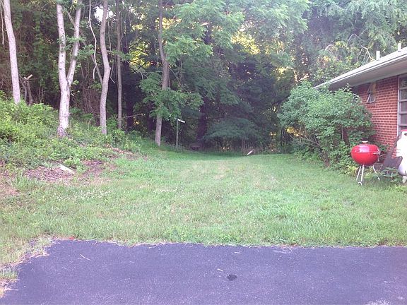 Backyard with clothes line