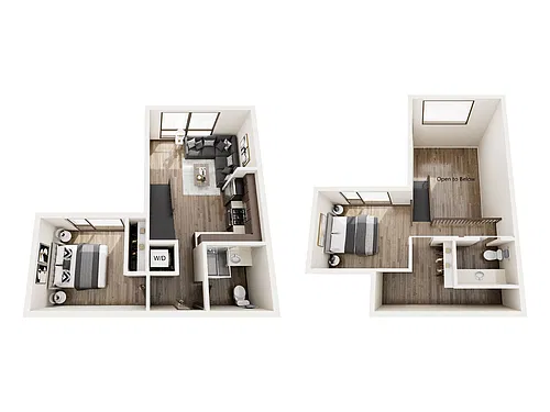 Floor plan B1L Loft