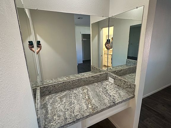 Master bedroom vanity/computer area