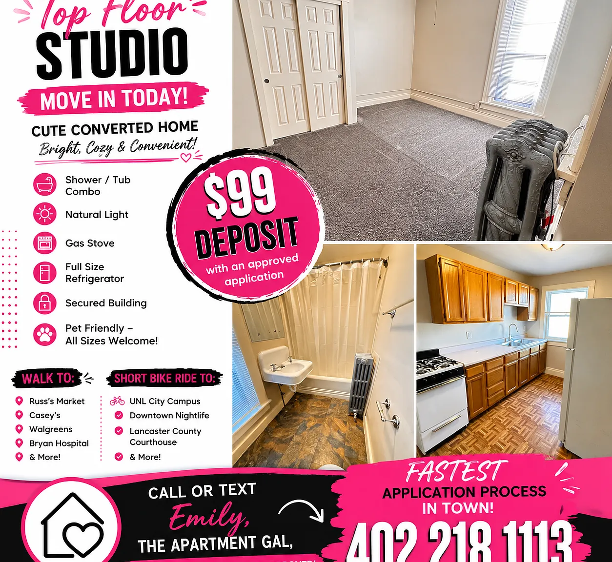 Studio, $649 — Photo 2