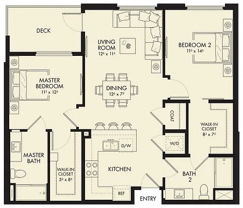 Floor plan Plan B3