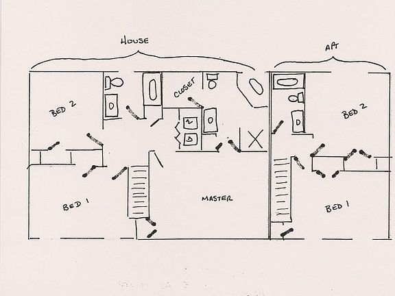 Upstair Floor Plan