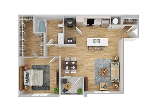 Floor plan A3 | Renovated