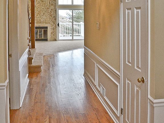 Foyer with Gleaming Hardwood Floors