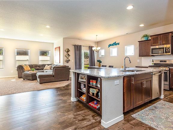 Main Area; kitchen, dining, Living