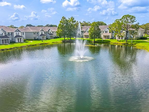 Tranquil Pond and Fountain