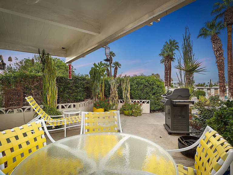 Sunset patio