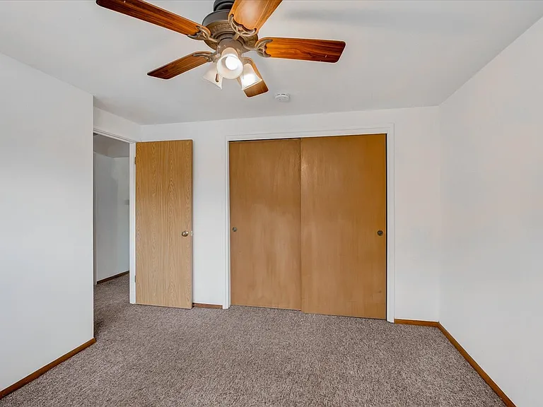 Bedroom 2, also large closet