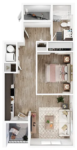 Floor plan Studio XL