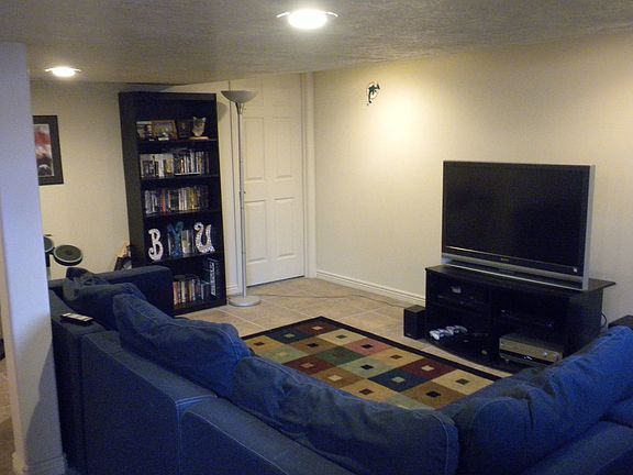 downstairs family room