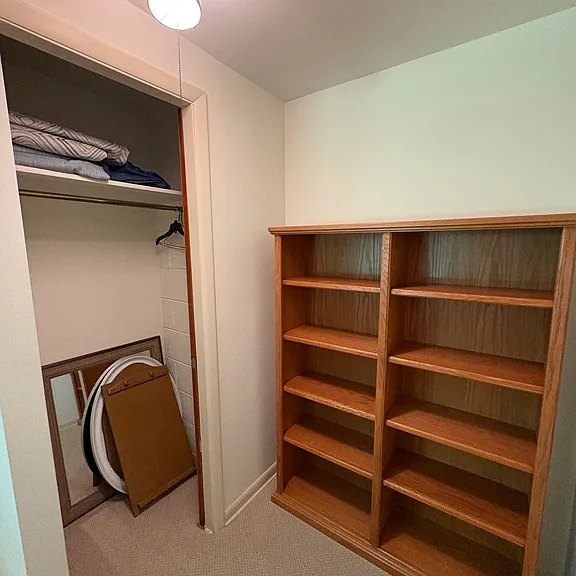 Inside Bedroom Closet