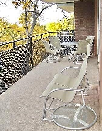 Long view of balcony