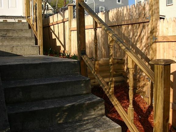 Beautiful front steps