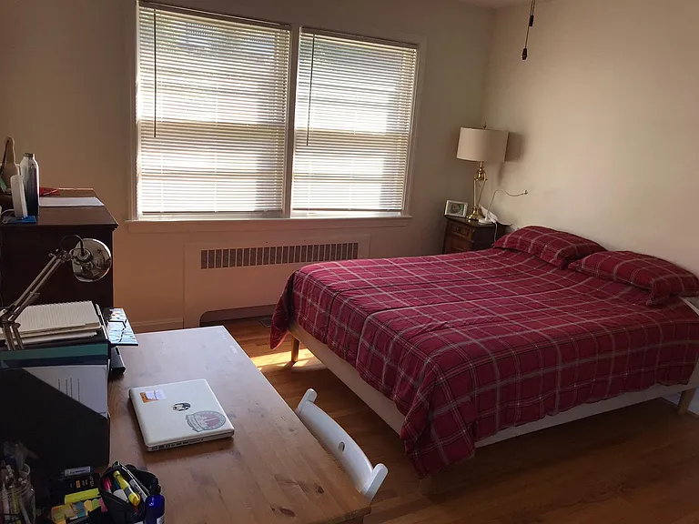 Large Bedroom #1: very bright with 3 large windows to backyard