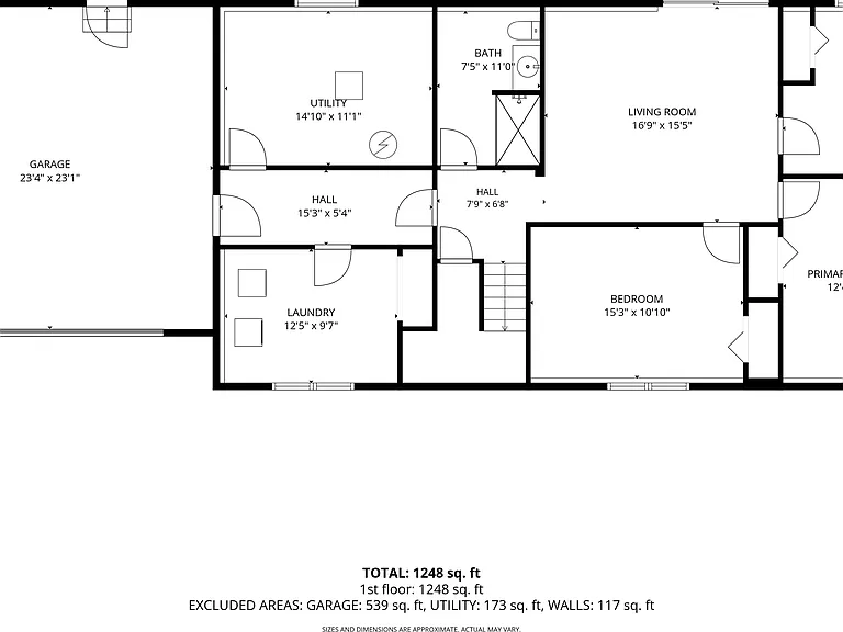 Floor plan lower level