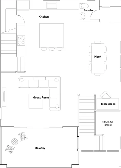 2nd Floor (Main Living)