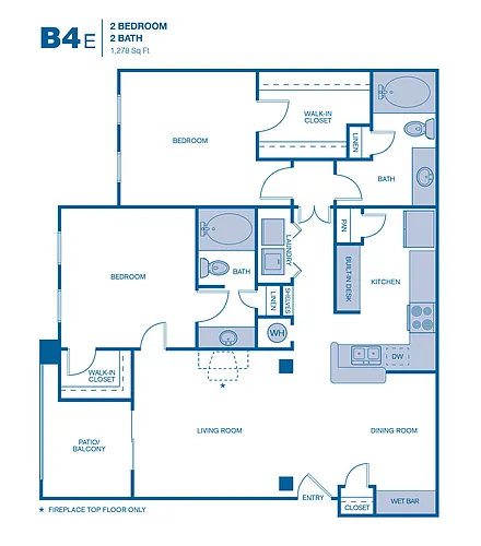 Floor plan B4E