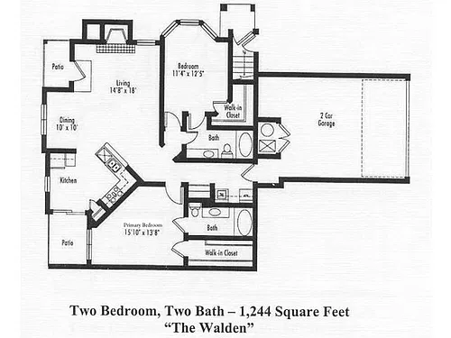 Floor plan Walden Lower Level