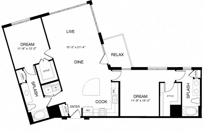 Floor plan B12