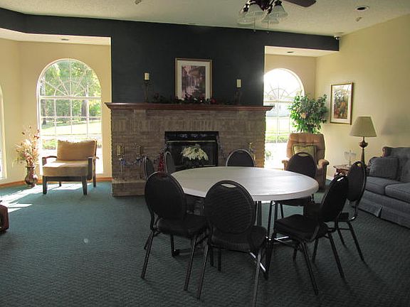 Sitting area in community bl