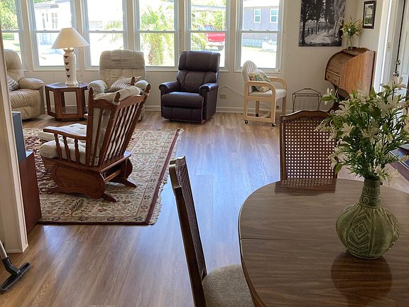 From the dining room into the living room