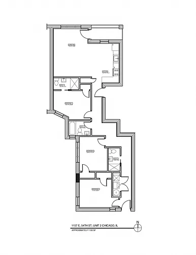 Floor plan 3 Bedroom - 3 Bathroom