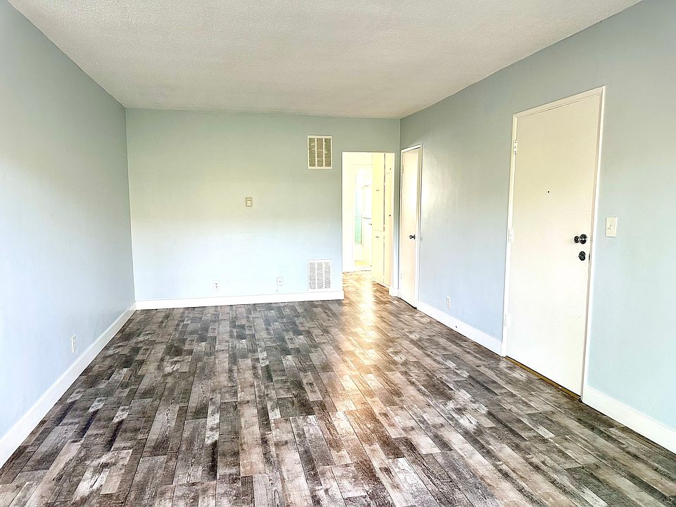 Living room with closet
