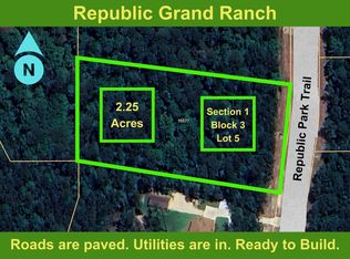 15577 Republic Park Trl LOT 5, Willis, TX 77378