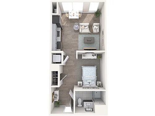 Floor plan Watermark B1-L1.2