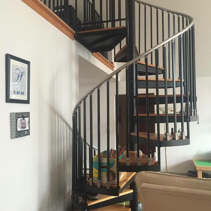 Spiral Staircase to Loft