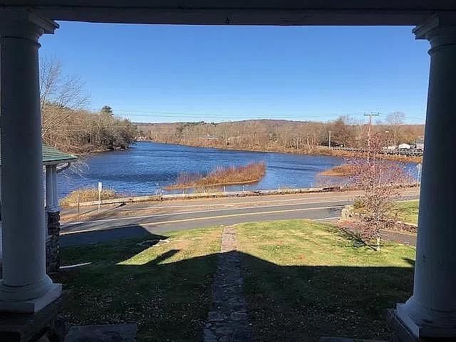 View from private front porch