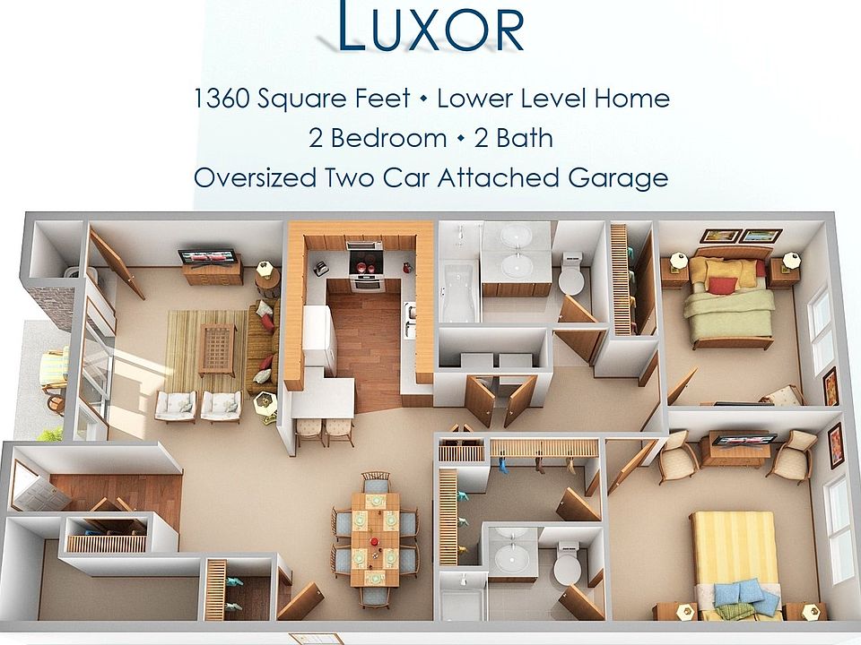 Luxor 3D Floor Plan