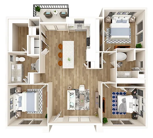 Floor plan CC2 - Cottage (Single Level)