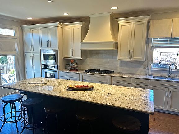 9 ft island with granite