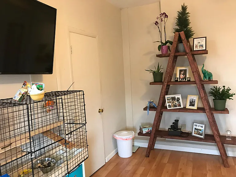 Living room as currently furnished