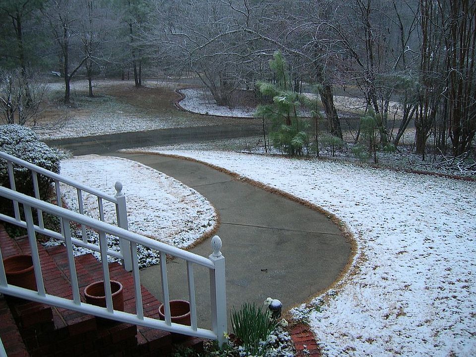 Front yard view from porch